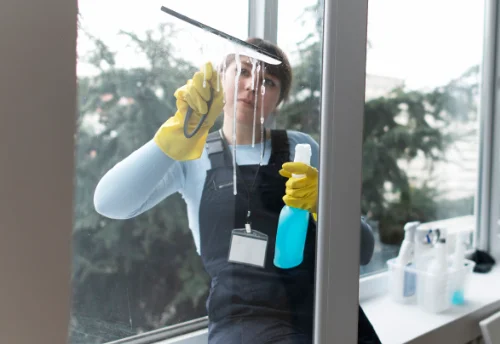 Nettoyage de vitres intérieures et extérieures à Cassagnes